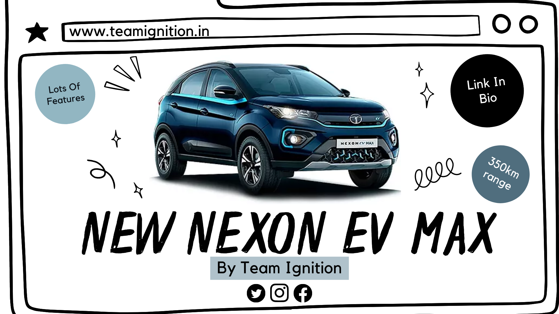 Tata Nexon EV Max – Feature loaded with Impressive Driving Range