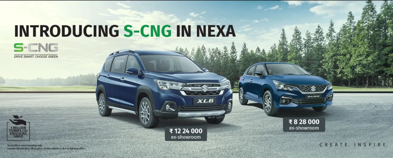 LAUNCH OF MARUTI SUZUKI XL6 CNG AND BALENO CNG NEXA