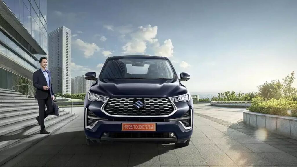 Maruti’s new Innova Hycross based MPV confirmed in India ; to be called Engage?