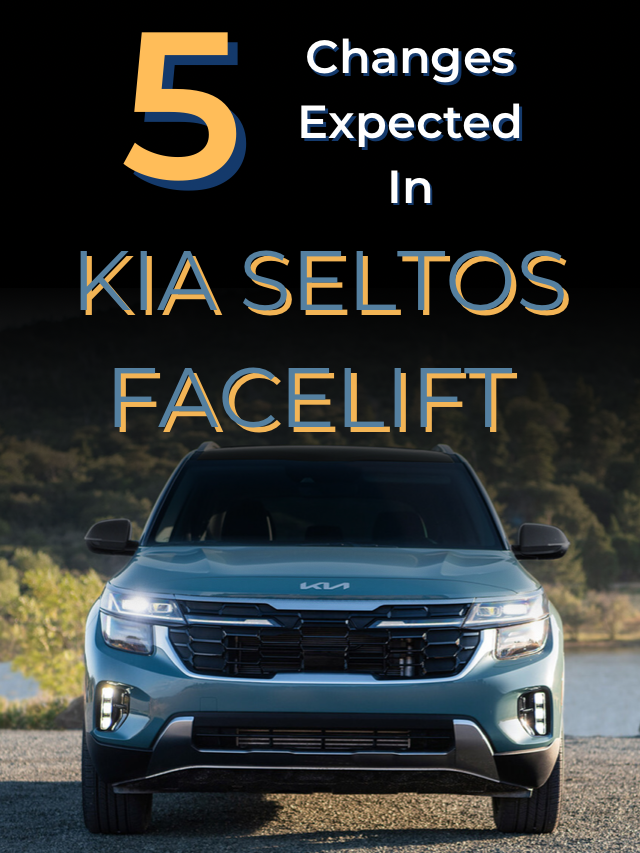 Kia Seltos Facelift, Top 5 Updates