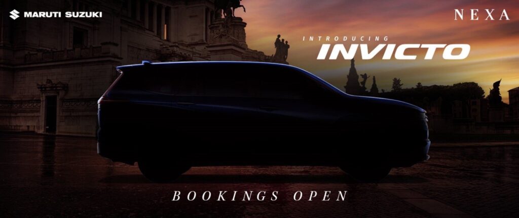 Maruti Invicto to launch on 5 July in India, bookings open