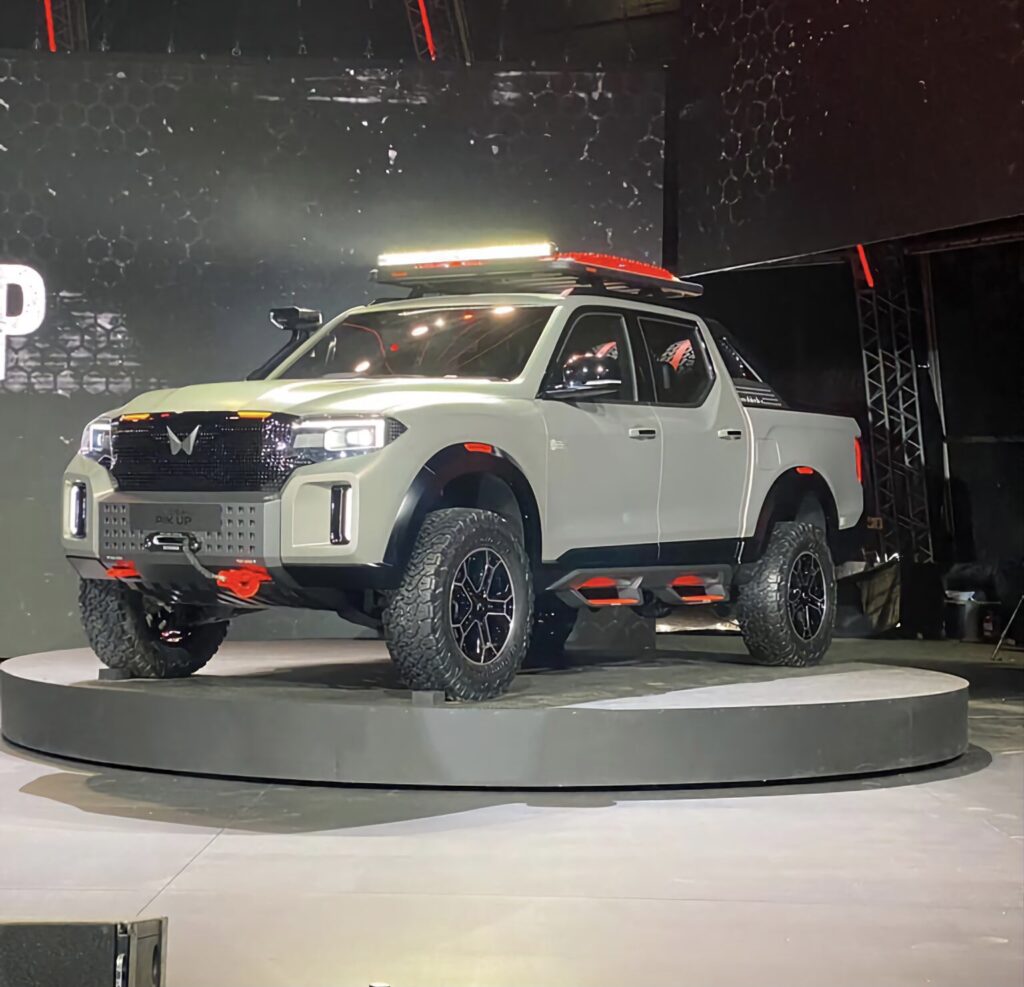 Mahindra unveiled Scorpio N Pick Up Concept for Global Market