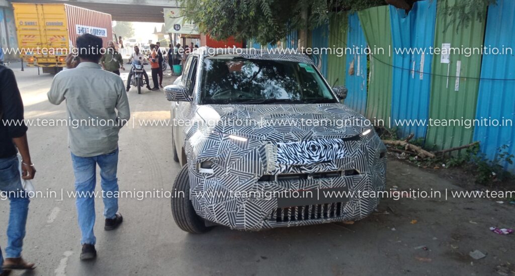 Tata Punch EV spotted once again, launch scheduled in coming months