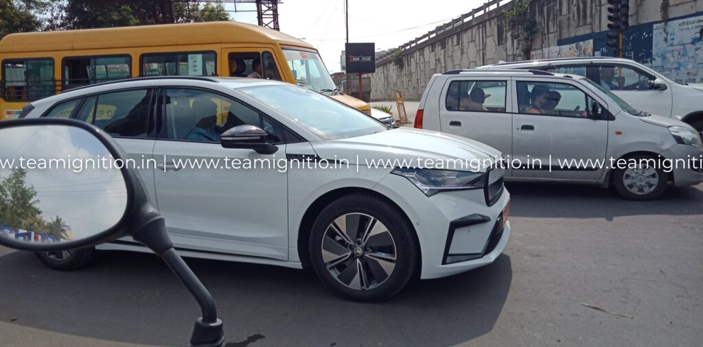 Skoda Enyaq spied testing once again in India, launch scheduled in 2024