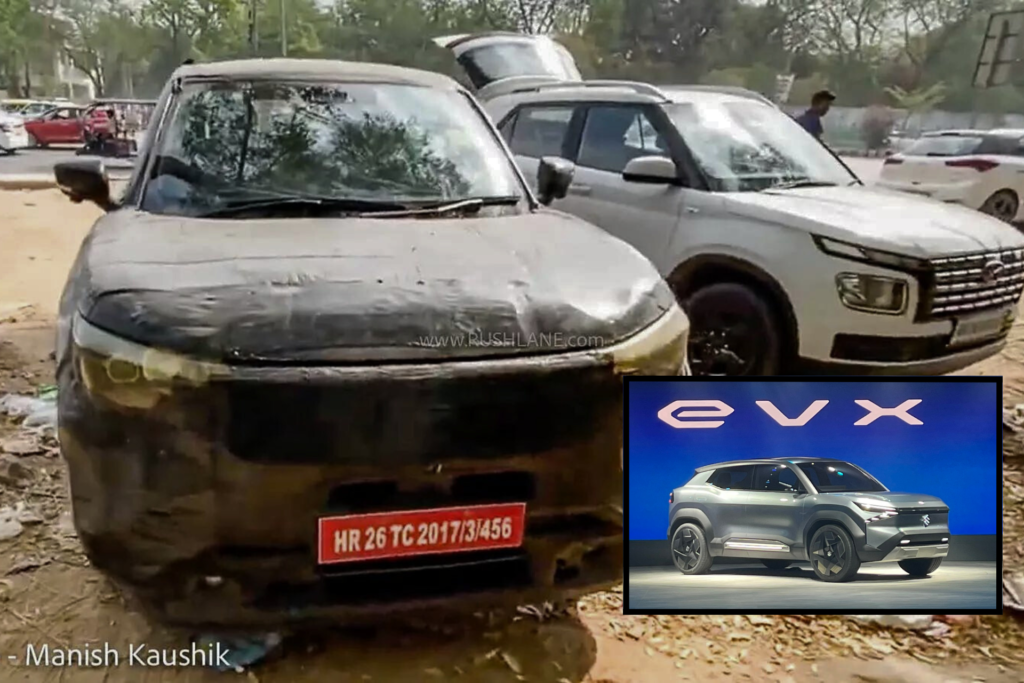 Maruti Suzuki eVX suv Interior Leaked – What We Know