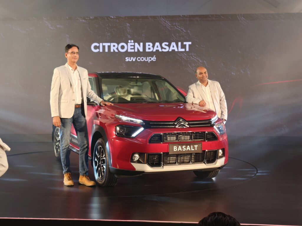 Citroen Basalt Completely Revealed, Tata Curvv Rival